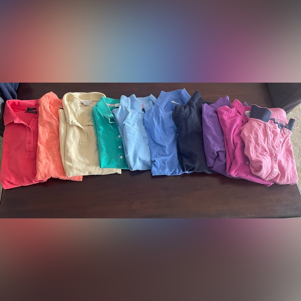 colored polo pack